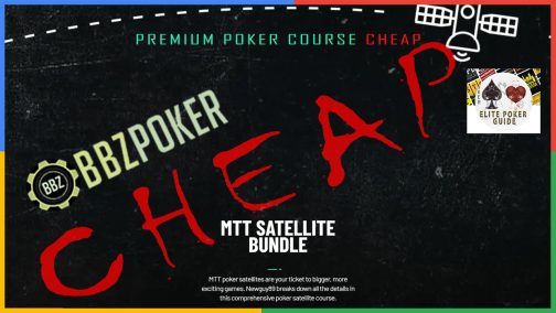 BBZPoker MTT Satellite Bundle