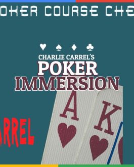 Charlie Carrel Poker Immersion