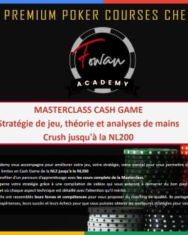 Fowan Academy MasterClass Cash Game