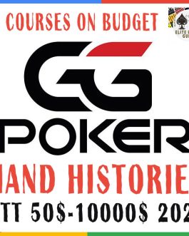 GGPoker Hand Histories MTT 50$-10000$ 2024