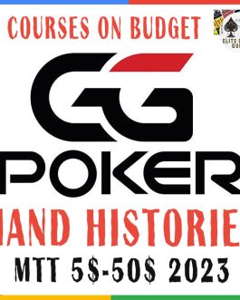 GGPoker Hand Histories MTT buy-ins 5$-50$