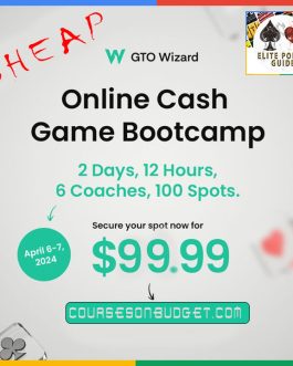 GTO Wizard – Bootcamp