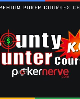 Pokernerve BOUNTY HUNTER: Progressive Knockout Tournament Poker Course