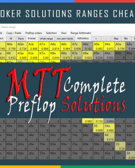 Rangeconverter 8MAX MTT Complete Preflop Solution for Piosolver