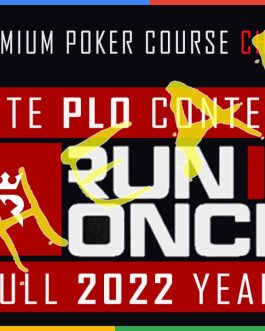 Run It Once Elite PLO Poker Training 2022