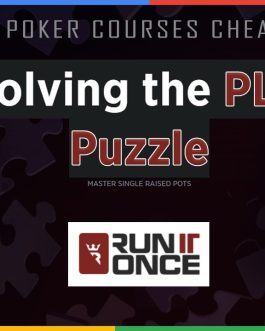 Run It Once PLO Puzzle