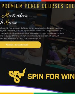 SpinForWin La Masterclass Cash Game