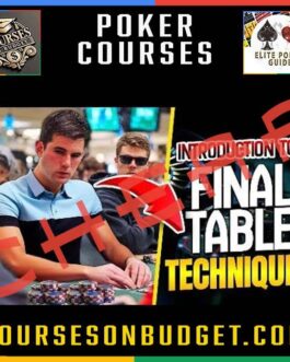 Alex Fitzgerald How To FINAL TABLE The $50,000 Guaranteed!