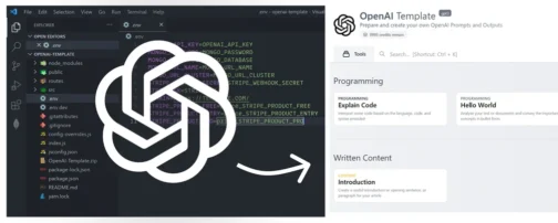 Adrian Twarog – OpenAI Template Starter Kit for ChatGPT / GPT3