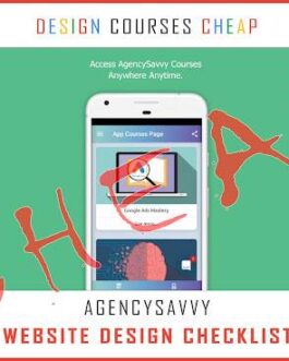 AgencySavvy – Website Design Checklist