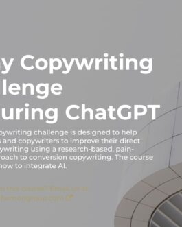 Ashton Shanks – 7 Day Copywriting Challenge Featuring ChatGPT