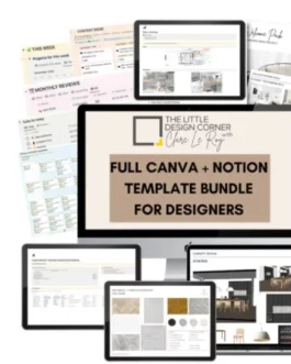 Clare Le Roy – The Complete Canva and Notion Template Bundle for Designers