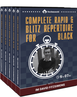 David Fitzsimons IM – Complete Rapid and Blitz Repertoire for Black