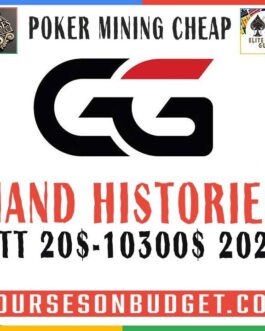 GGPoker Hand Histories MTT 20$-10300$ end 2024