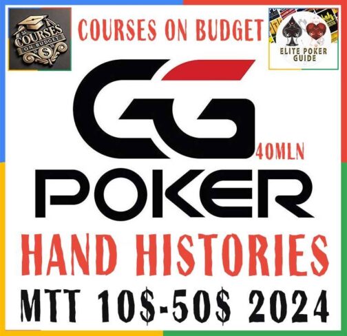 GGPoker Hand Histories MTT buy-ins 10$-50$ 2024