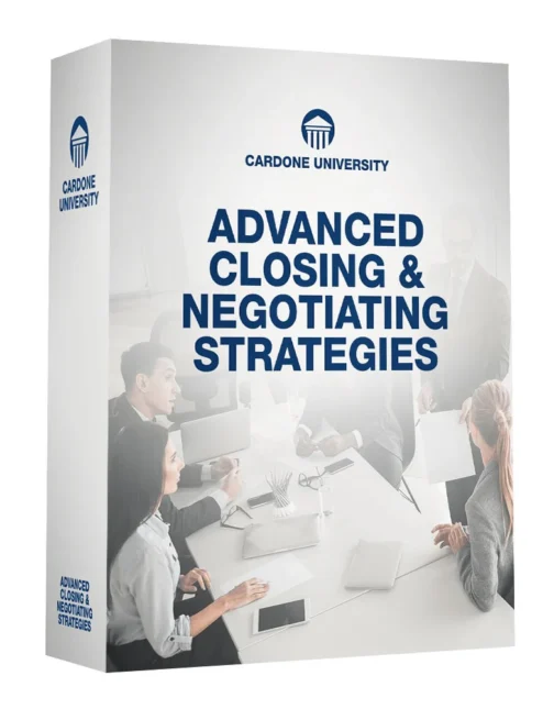 Grant Cardone – Advanced Closing And Negotiation Strategies