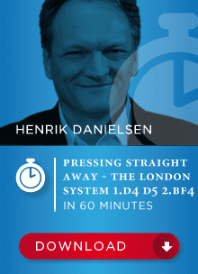 Henrik Danielsen – Pressing straight away – The London System in 60 min