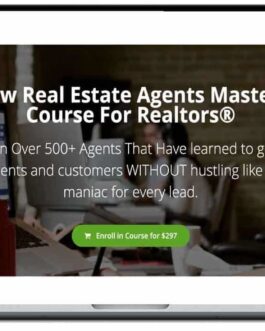 Joseph Gonzales – The Real Estate Agents Mastermind Course For Realtors