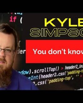 Kyle Simpson – Fronted Master – Advanced JavaScript