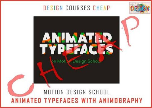 Motion Design School – Animated Typefaces with Animography