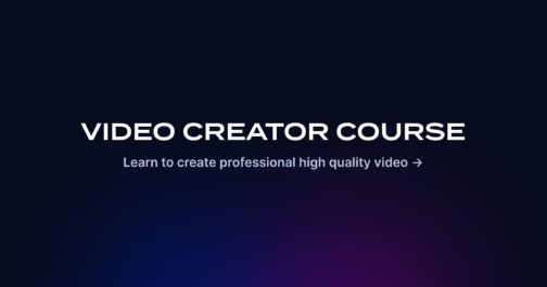 Oliur – Video Creator Course