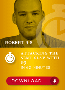 Robert Ris IM – Attacking the Semi-Slav with g3 in 60 min