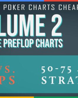 Six Plus Holdem Starting Hand Charts Vol.2 (vs. Raise/ISO)