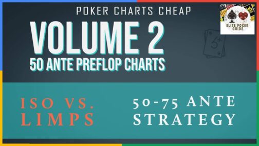 Six Plus Holdem Starting Hand Charts Vol.2 (vs. Raise/ISO)