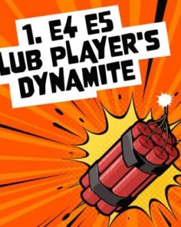 Simon Williams GM – 1.e4 e5 Club Player’ Dynamite