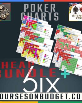 Six Plus Holdem Ultimate 6+ Chart Bundle