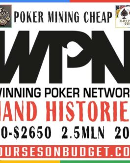 WPN MTT Hand Histories $20-$2650 end 2024