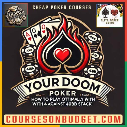 Yourdoompoker How To Play Optimally With And Against 40bb Stack