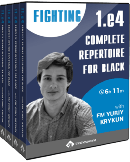 Yuriy Krykun FM – Fighting 1.e4 Complete Repertoire for Black