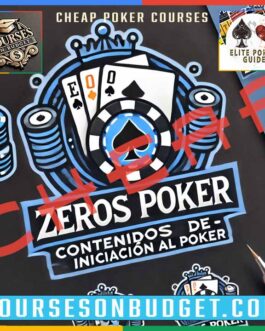 ZerosPoker Contenidos de iniciación al poker