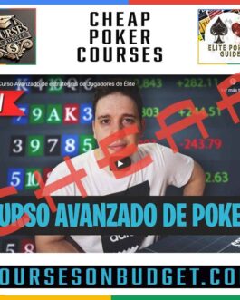 ZerosPoker Curso de estrategias de jugadores de élite