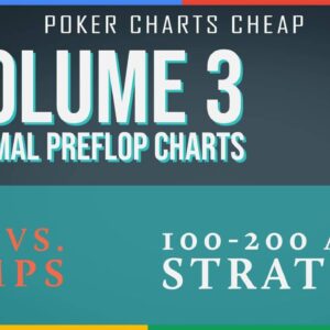 Six Plus Holdem Starting Hand Charts Vol. 3 (ISO vs. limps)