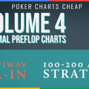 Six Plus Holdem Starting Hand Charts Vol. 4 (Multiway All-In)