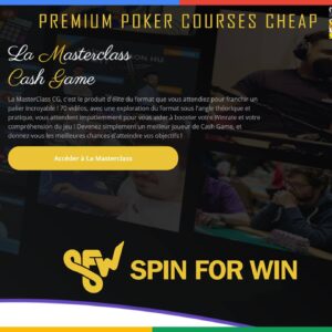 SpinForWin La Masterclass Cash Game