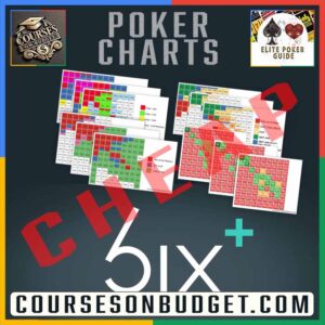 Six Plus Holdem Starting Hand Charts Bundle Vol. 1, 2, 3 and 4