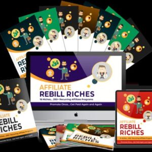 AFFILIATE REBILL RICHES 6.0 – Work LESS And Earn MORE