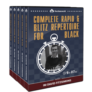 David Fitzsimons IM – Complete Rapid and Blitz Repertoire for Black