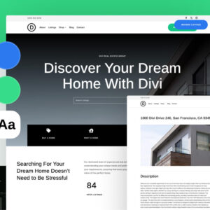 Divi – The Ultimate WordPress Theme and Visual Page Builder Plus Layouts & Plugins