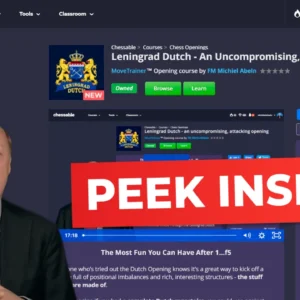 FM Michiel Abeln – Leningrad Dutch – An Uncompromising, Attacking Opening – PGN