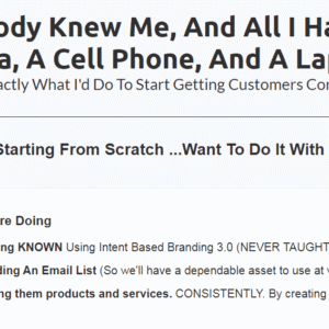 Frank Kern – Let’s Get Some Sales