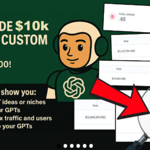 GPTs Money Blueprint – Make Money with GPTs – ChatGPT Store Monetization System Kit