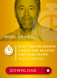 Nigel Davies GM – Play the exchange variation against the Caro-Kann in 60 min