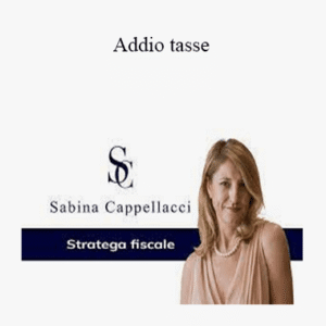 Sabina Cappellacci – Addio tasse