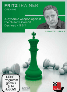 Simon Williams GM – A dynamic weapon against QGD 5 Bf4